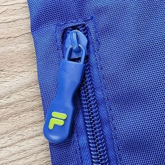 💜NWOT Fila Bright Blue & Neon Yellow Drawstring Bag - Picture 5 of 8